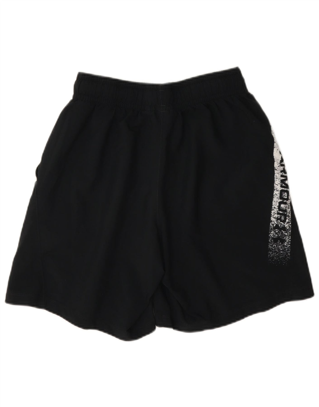 Under Armour Herre grafiske sportsshorts Small Black Colourblock Polyester