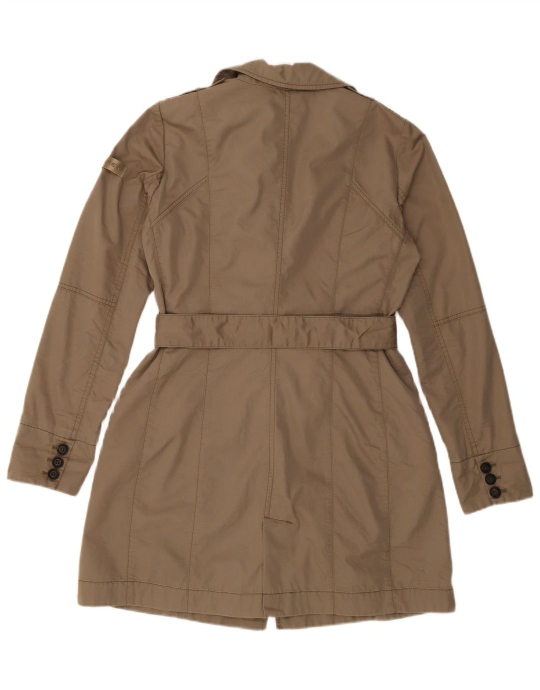 PEUTEREY Trenchcoat til kvinder IT 44 Medium Beige Bomuld