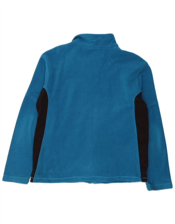 MCKINLEY Dame Fleecejakke UK 16 Large Blue Colourblock Polyester