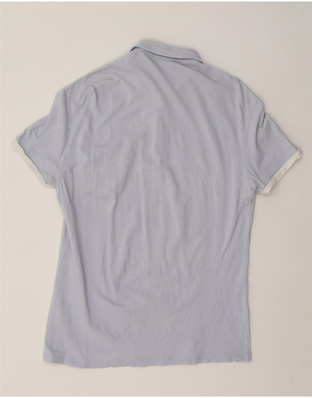 Trussardi Jeans Herre poloshirt Medium Blue Bomuld