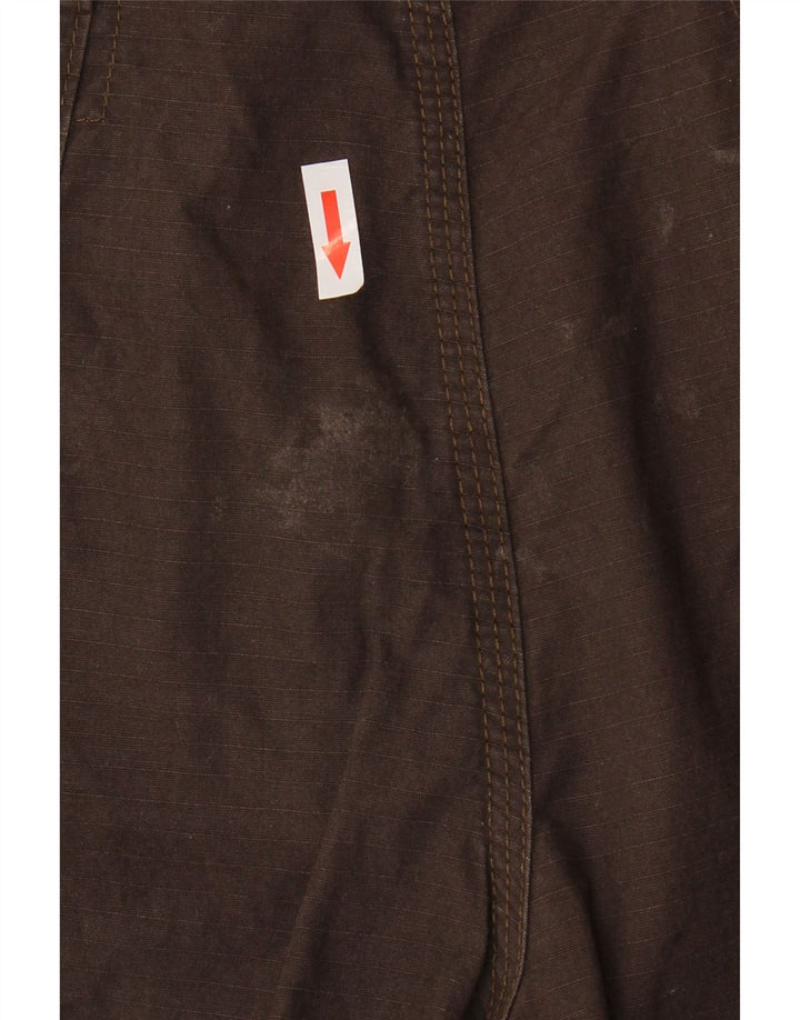 Wrangler Herre Cargo Shorts W38 XL Brun Bomuld