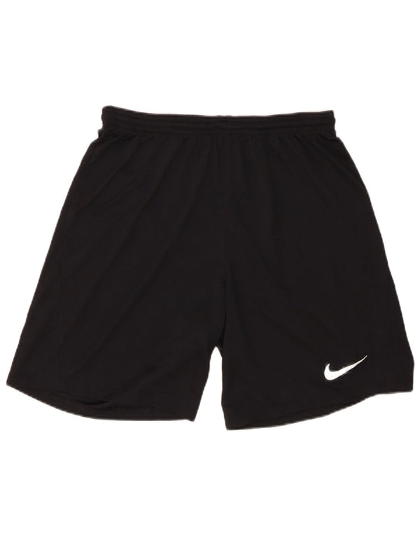 Nike Mens Dri Fit Slim Sport Shorts Large Black Polyester
