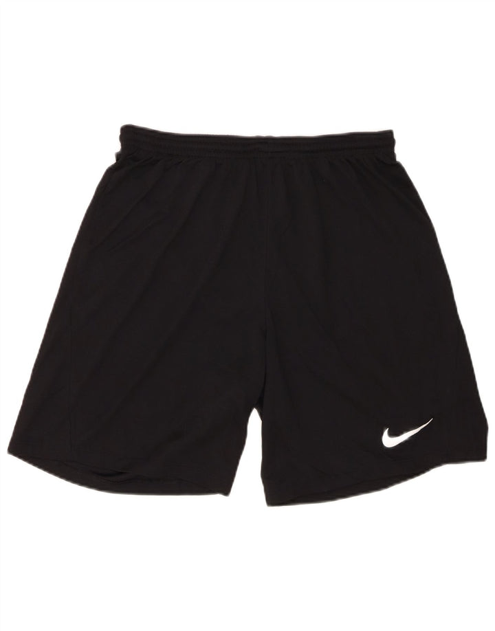 Nike Herre Dri Fit Slim Sportshorts Large Sort Polyester