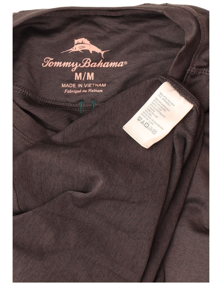 Tommy Bahama Herre Top Langærmet Medium Grey Polyester