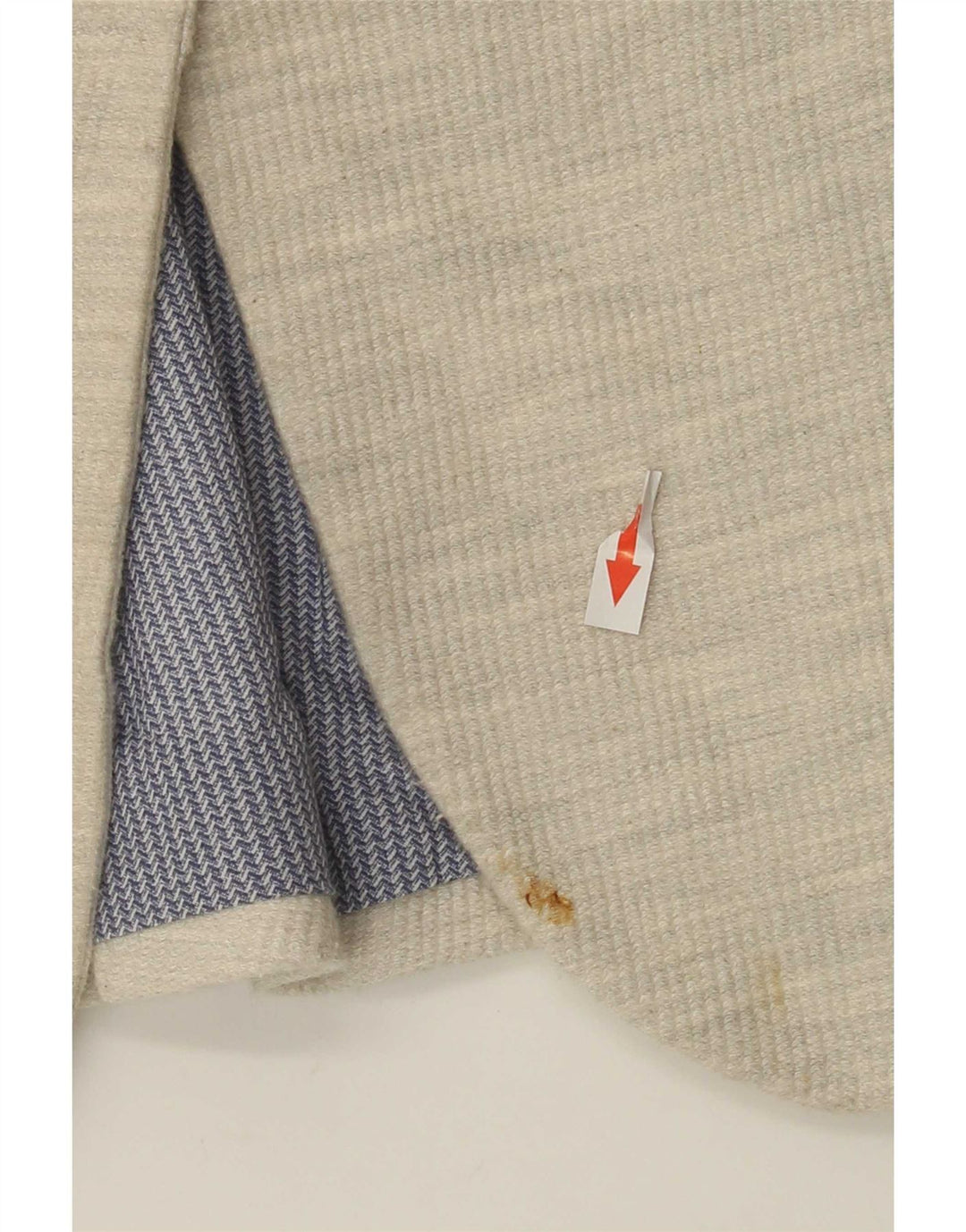 Zara Dame 1 Knap Blazer Jacket UK 10 Small Beige