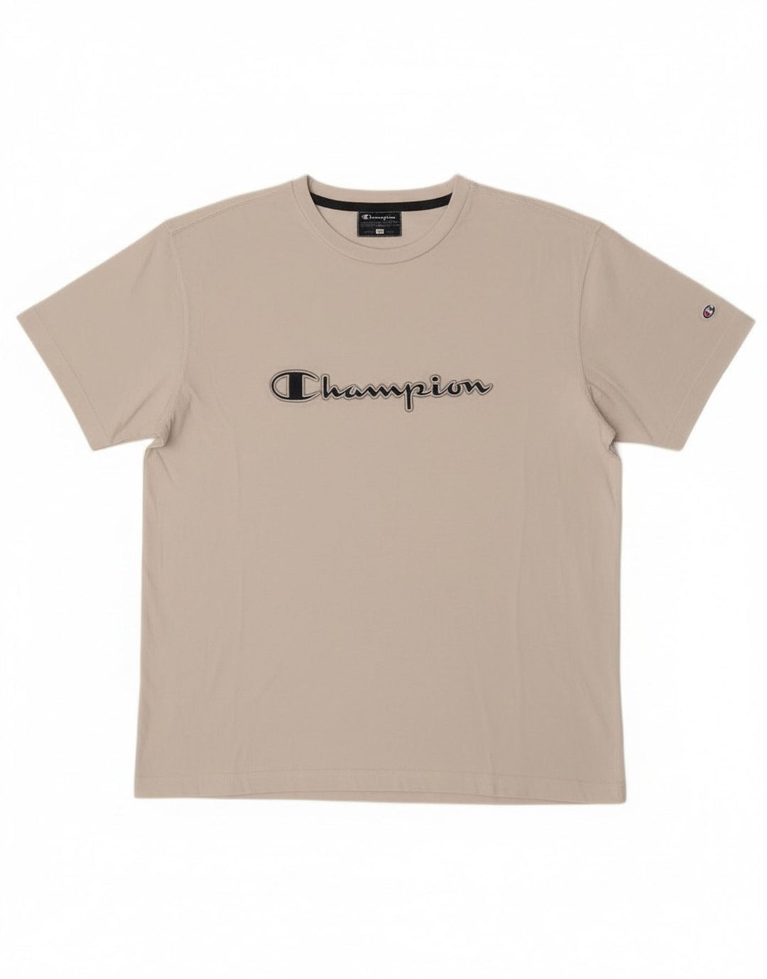 Champion Herre Grafisk T-Shirt Top XL Hvid