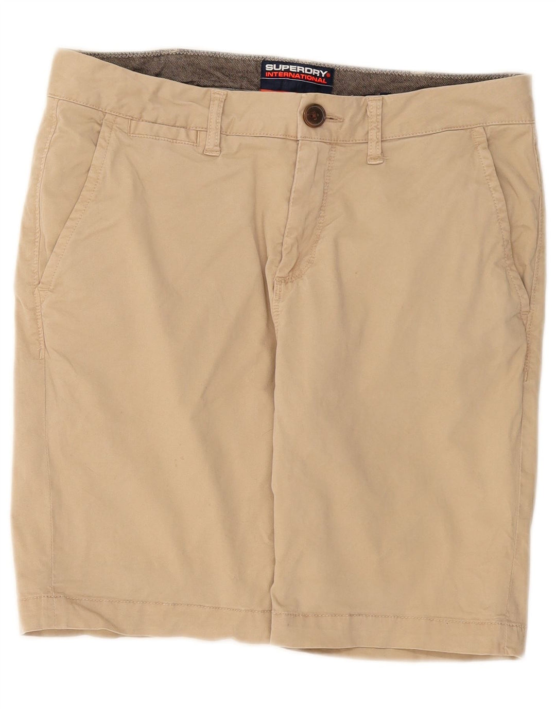 Superdry Chino Shorts til mænd W32 Medium Beige Bomuld