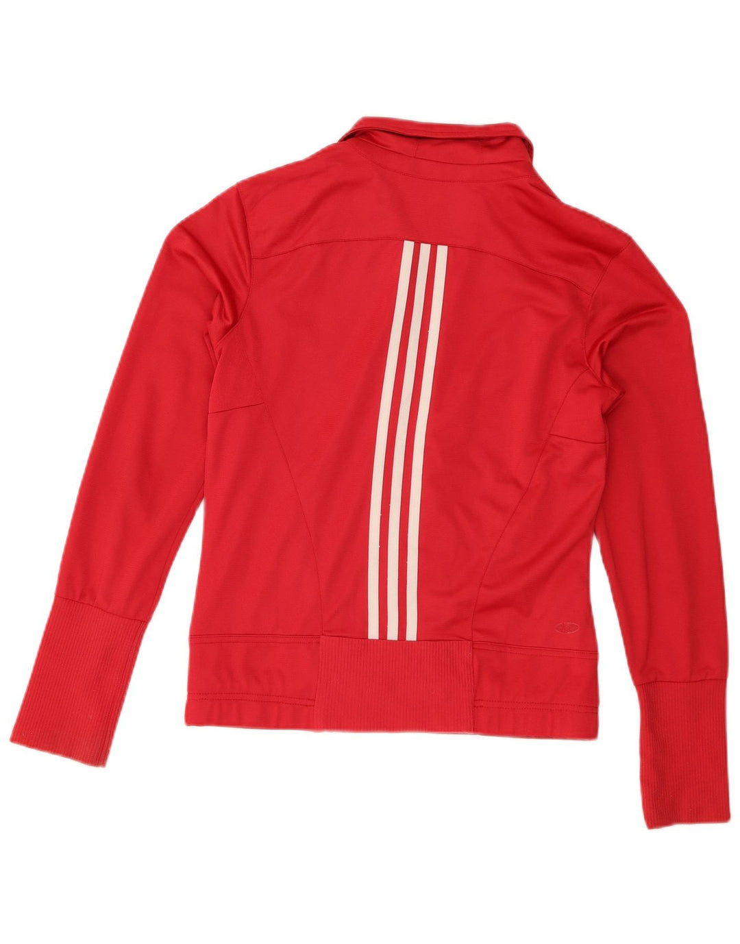 Adidas Dame Clima 365 Træningsdragt Topjakke UK 12 Medium Rød Polyester