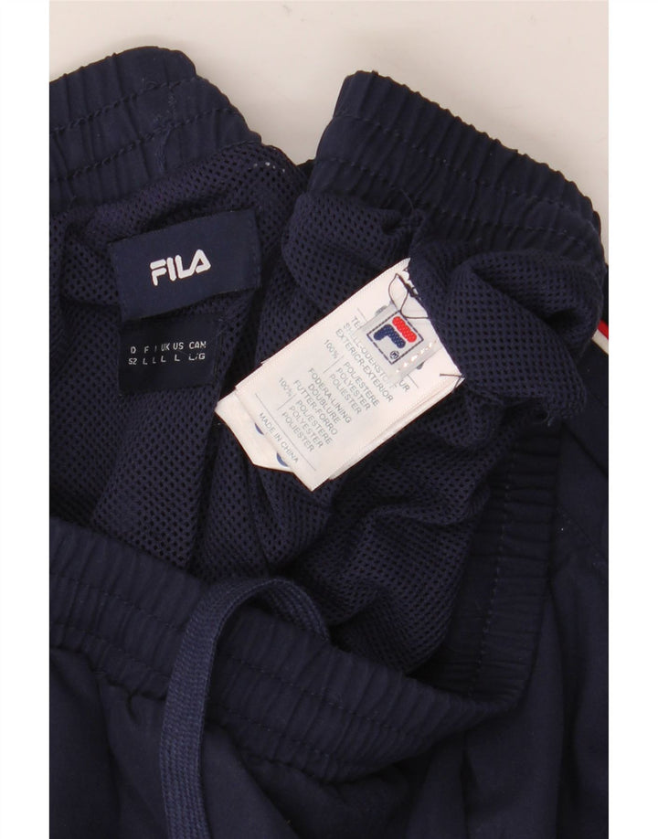 Fila Sportshorts til mænd, store marineblå polyester
