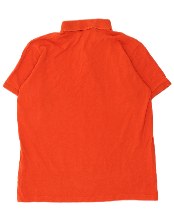 Paul & Shark Boys Yachting Polo Shirt 13-14 år Orange Bomuld