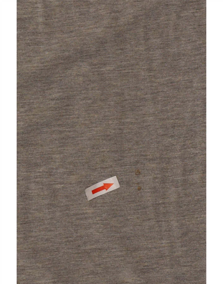Puma Herre T-Shirt Top Medium Grå Colourblock Bomuld