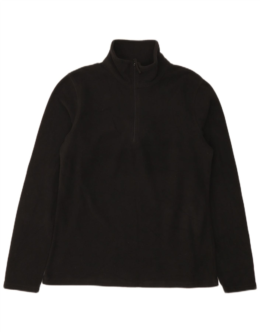 Mountain Warehouse Dame Fleece Jumper med lynlås DK 14 Medium Sort