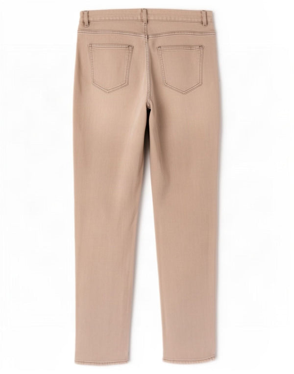 Marks & Spencer Kvinder Relaxed Slim Jeans UK 14 Large W34 L30 Grå Bomuld