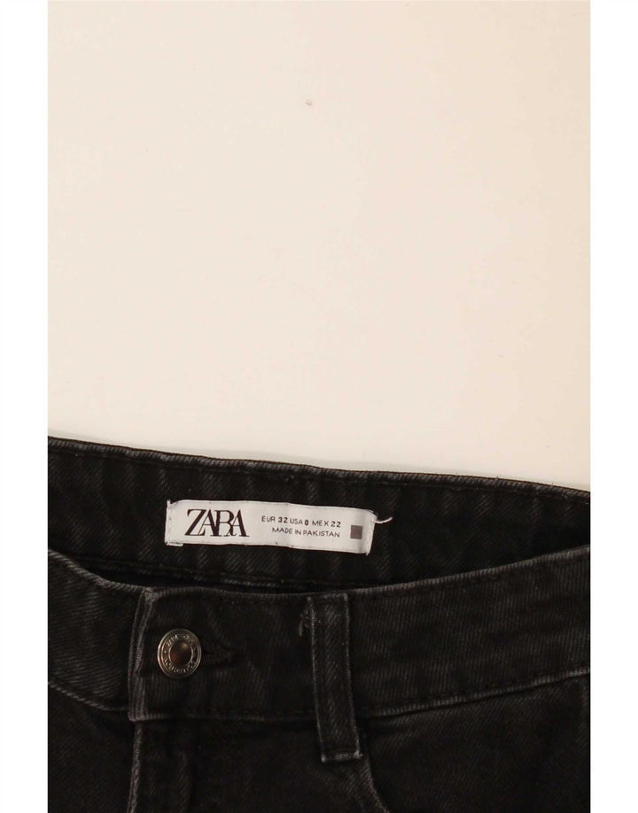 Zara Dame Slim Jeans EU 32 2XS W22 L28 Sort