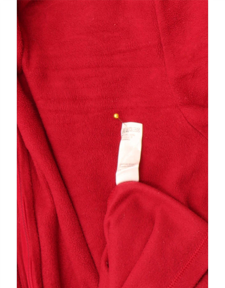 Marks & Spencer Dame Fleece Robe Kjole UK 20/22 2XL Rød Polyester