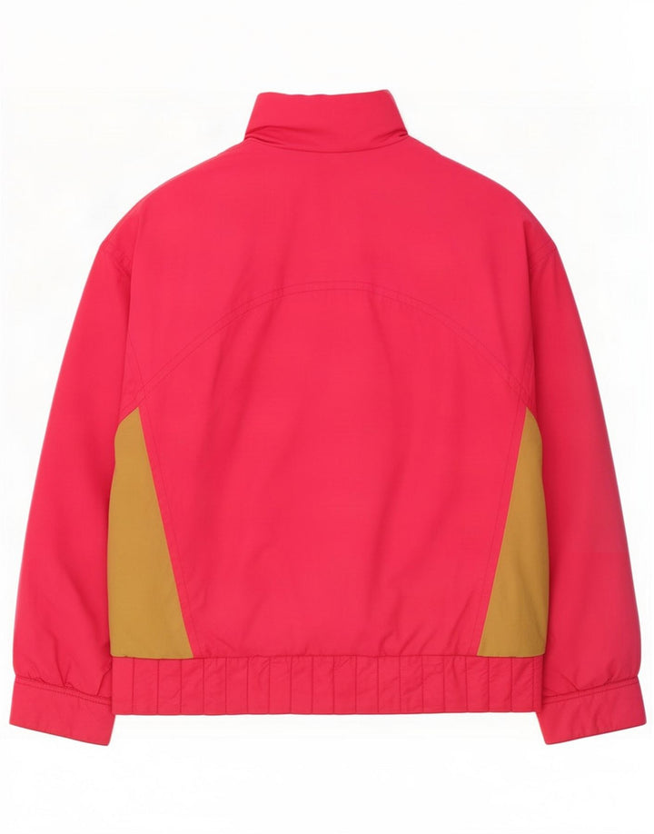 Ellesse Dame Polstret Skijakke IT 42 Medium Pink Colourblock Cotton