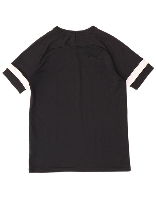 Nike Boys Dri Fit T-Shirt Top 13-14 år XL Sort Colourblock