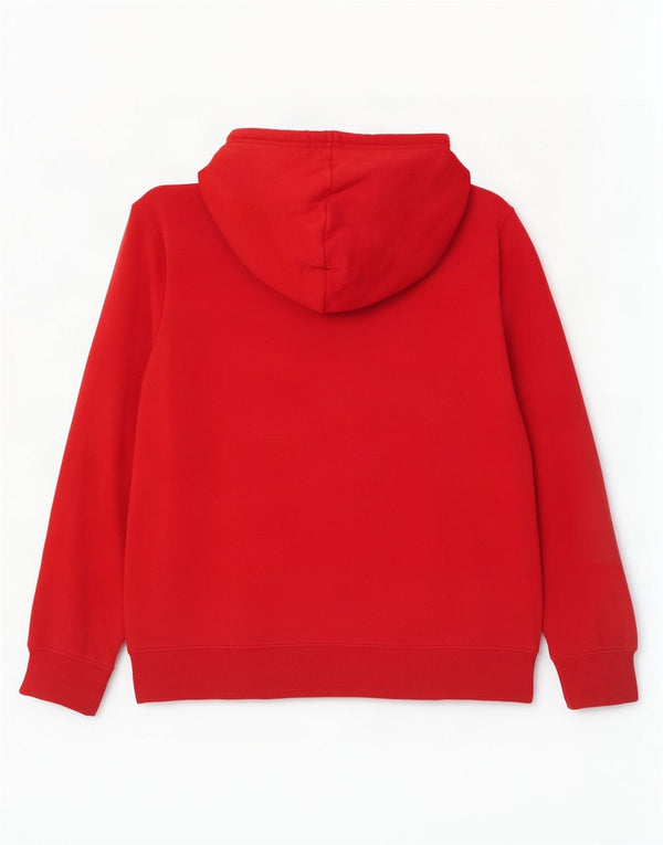 Marks & Spencer Herre hættetrøje 3XL Rød Colourblock Bomuld