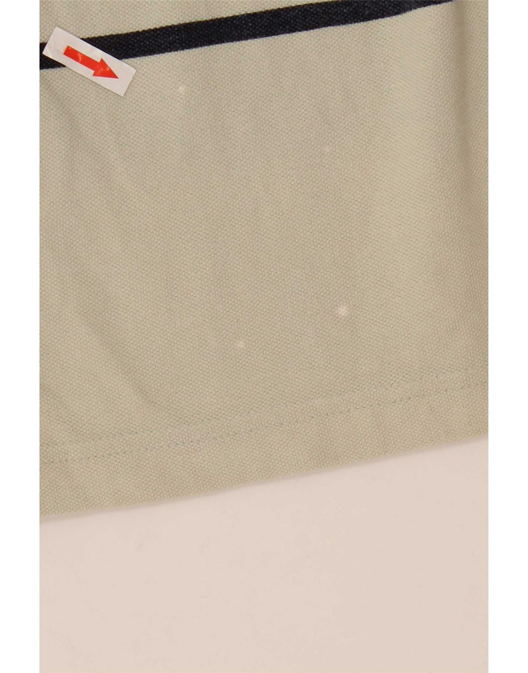 Murphy & Nye herre poloskjorte 2XL beige stribet bomuld
