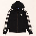 Adidas Dame Hættetrøje Sweater UK 8 Small Black Polyester