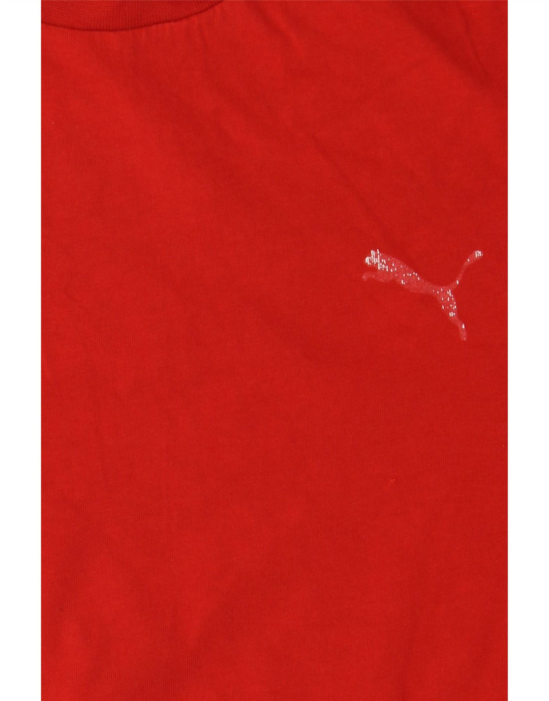 PUMA Mens T-Shirt Top Medium Red