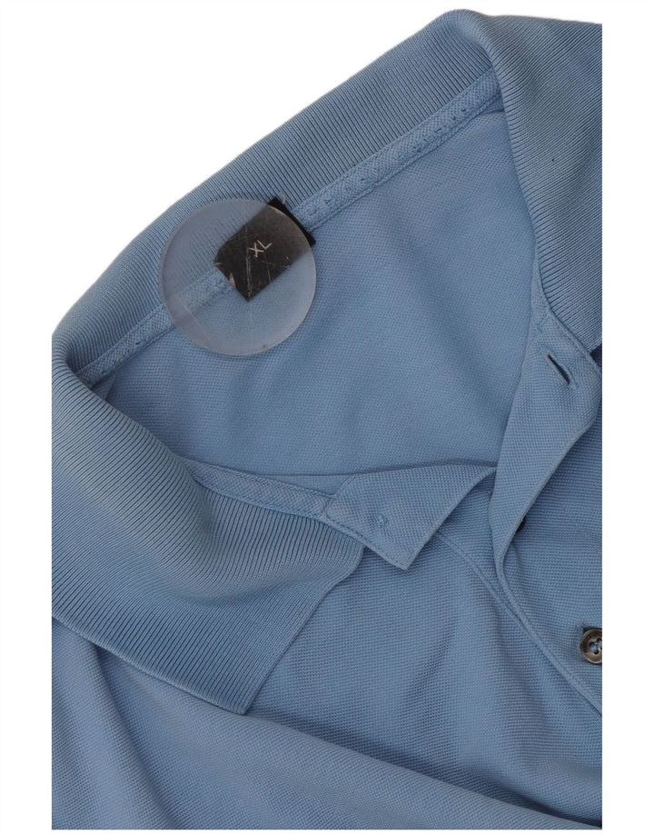 HUGO BOSS Poloshirt til mænd XL Blå Bomuld