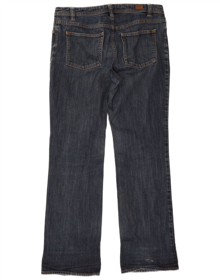 Hobbs Dame Bootcut Jeans UK 12 Medium W32 L32 Marineblå Bomuld