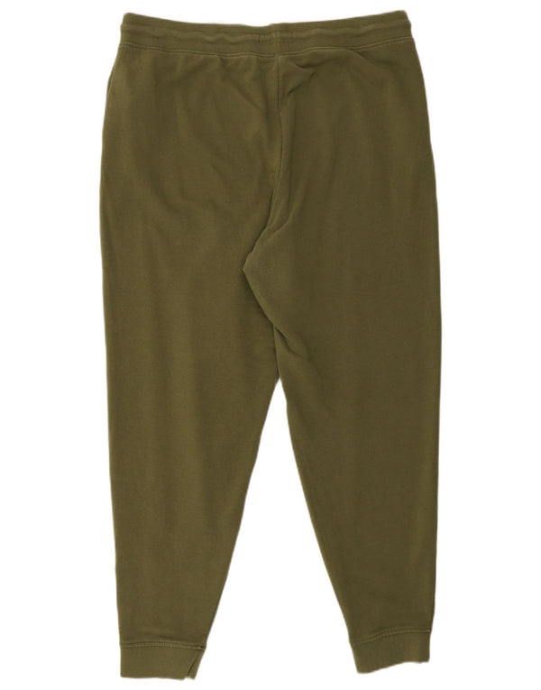Marks & Spencer Træningsdragt til kvinder Joggers UK 18 XL Khaki Bomuld