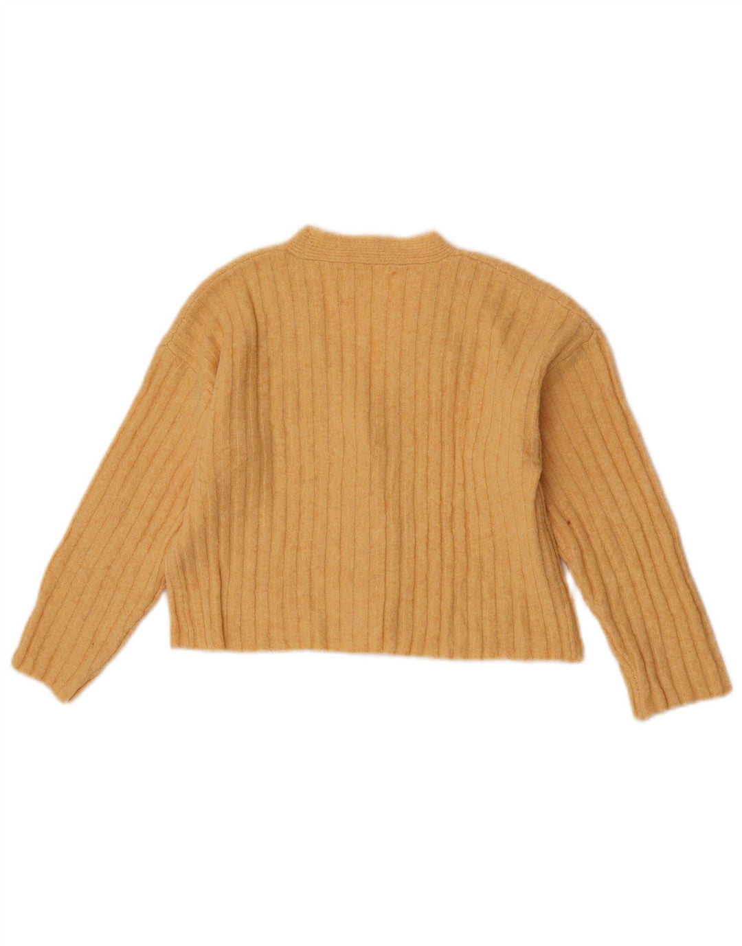 Zara Pige Cardigan Sweater 6-7 År Gul