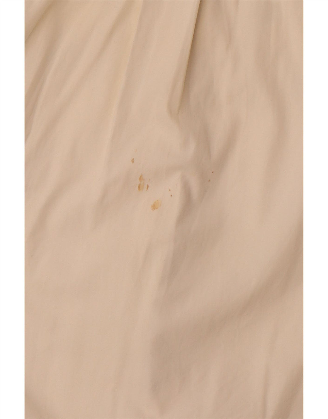 BURBERRY Militærskjorte uden ærmer til kvinder UK 14 Stor råhvid bomuld