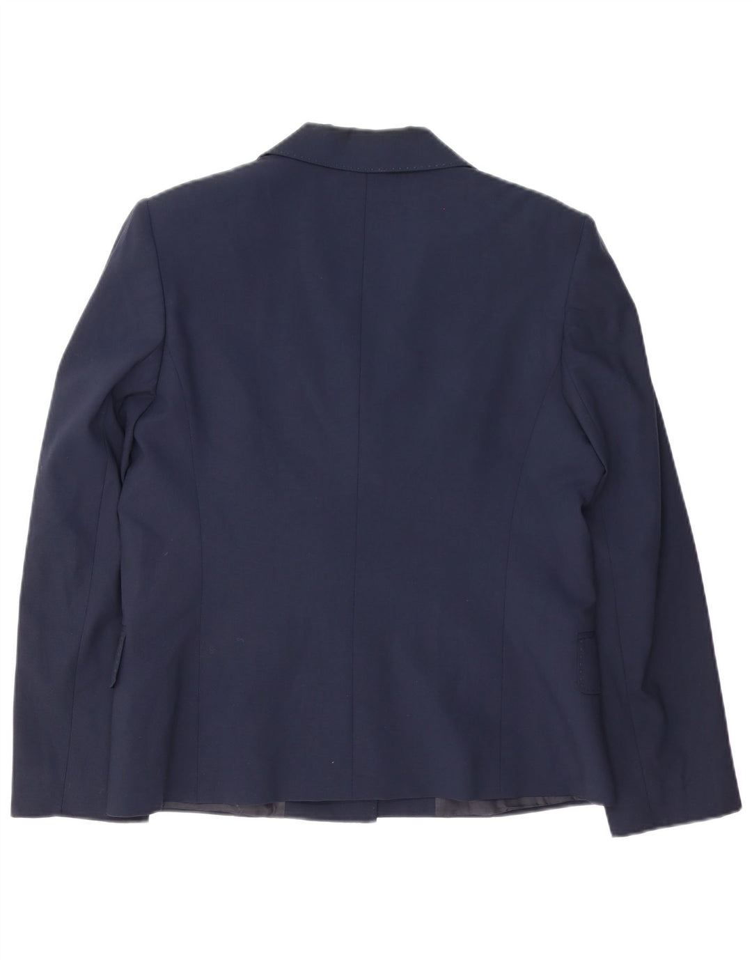 Gianfranco Ferre Dame 3-knaps blazerjakke UK 14 Large Navy Blue