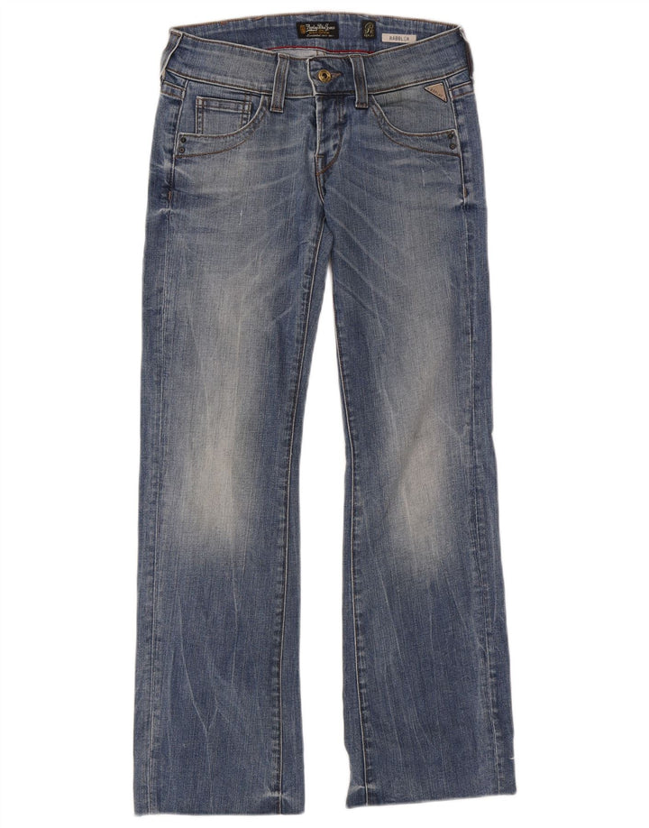 Replay Dame Rabbler Bootcut Jeans W25 L32 Blå Bomuld