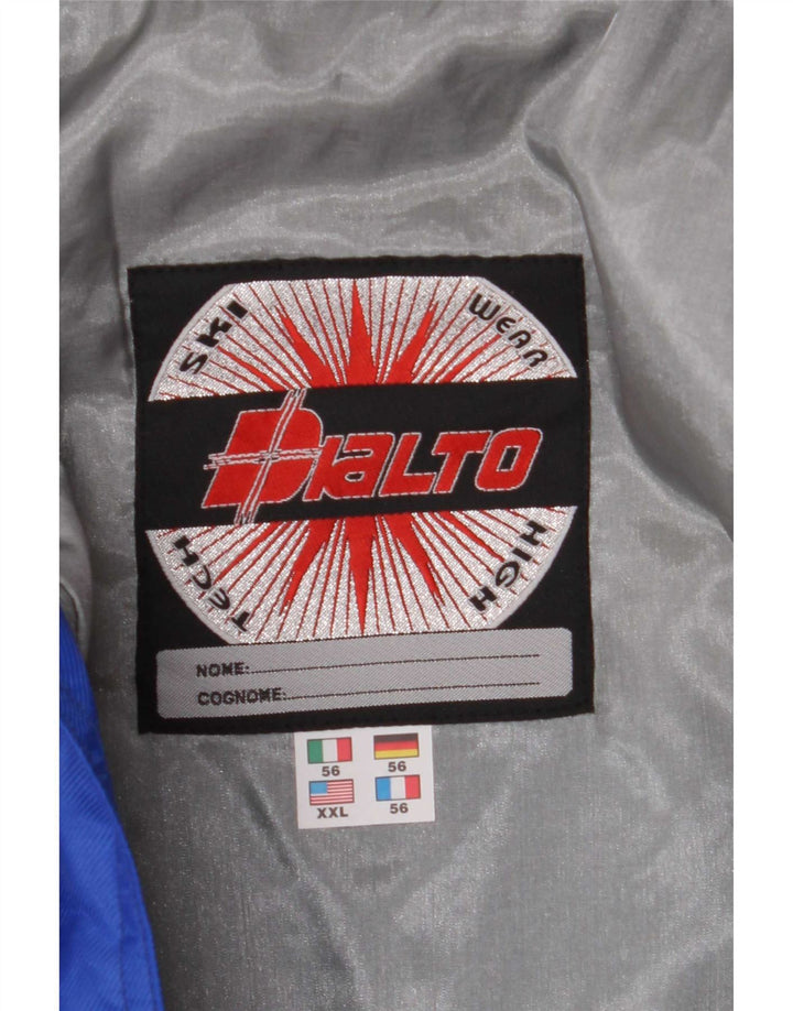 Dialto Herre Skijakke IT 56 3XL Blå Colourblock Polyester