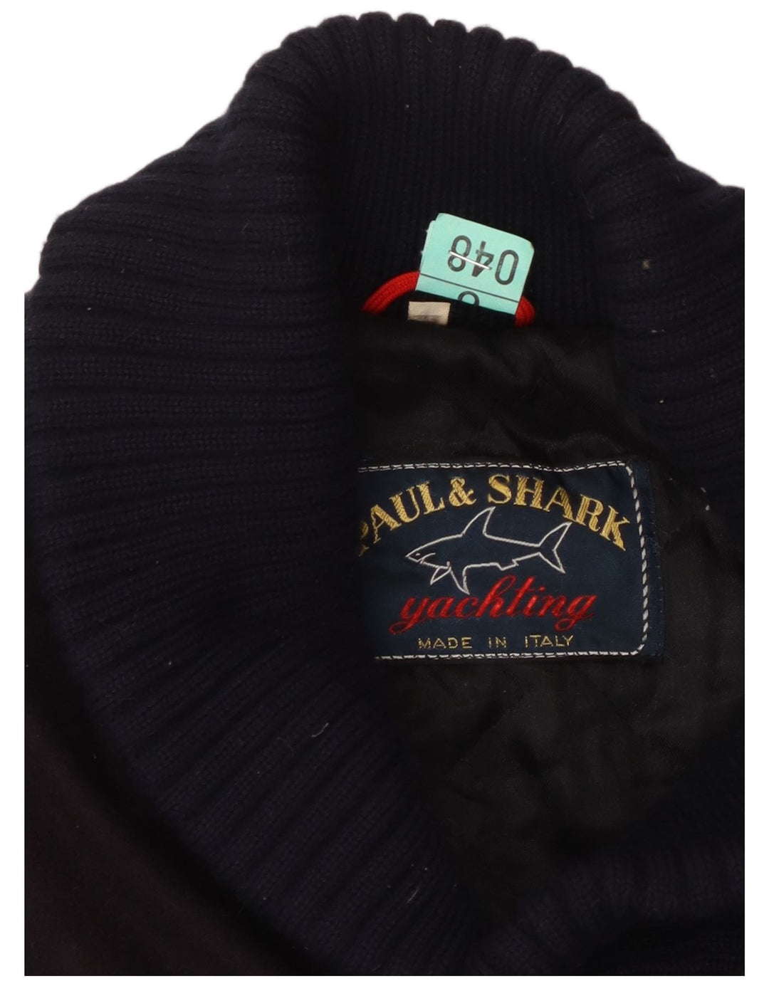 PAUL & SHARK Herre Yachting Overfrakke UK 40 Large Black Wool