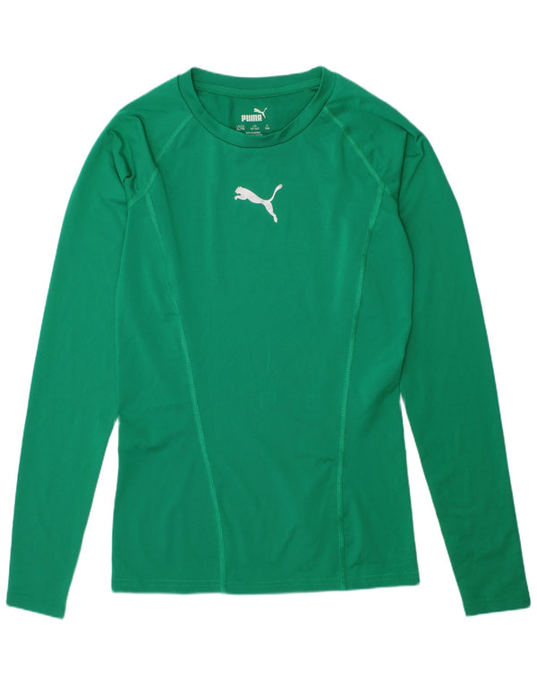 PUMA Girl Top Langærmet 13-14 År Grøn Polyester