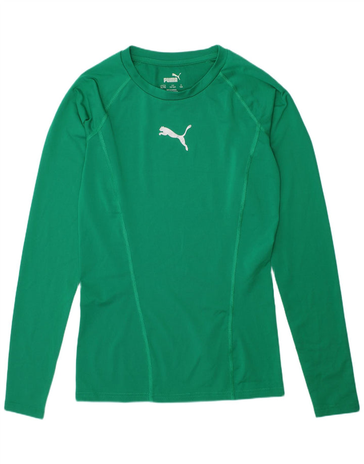 PUMA Girl Top Langærmet 13-14 År Grøn Polyester