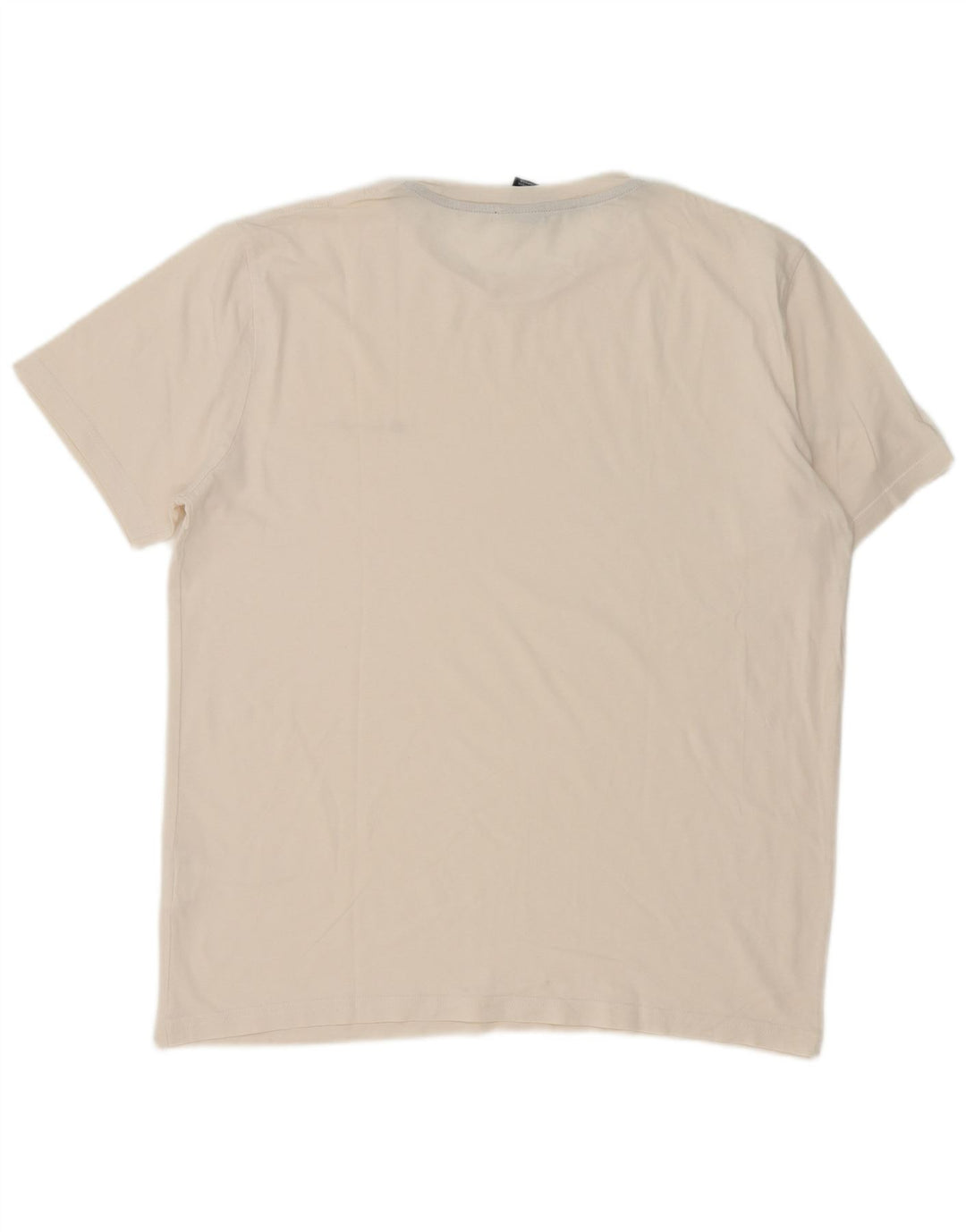 Champion Herre T-Shirt Top Stor Hvid Bomuld