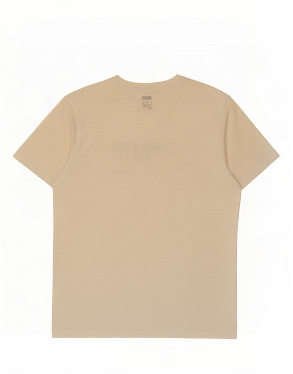 Puma Herre grafisk T-shirt Top Medium Off White Bomuld