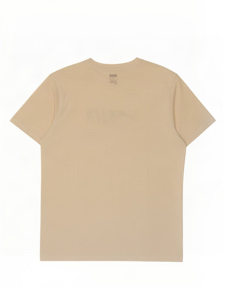 Puma Herre grafisk T-shirt Top Medium Off White Bomuld
