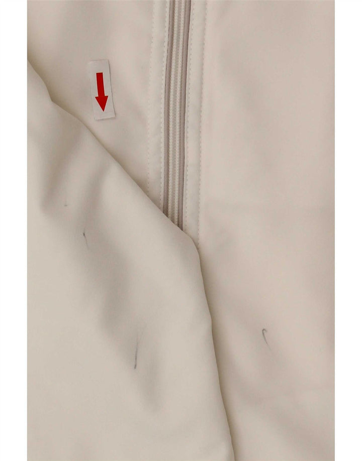 Sergio Tacchini Dame træningsdragt Top jakke Størrelse 14 Medium Hvid