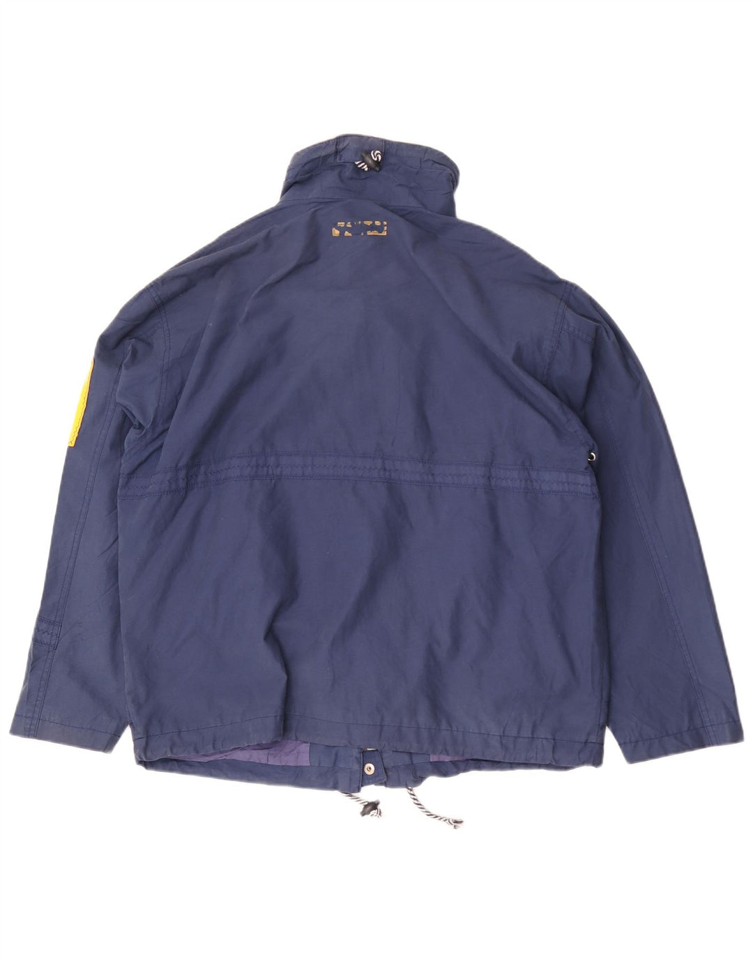 Invicta Dame Oversized Windbreaker Jacket UK 16 Large Blue Colourblock