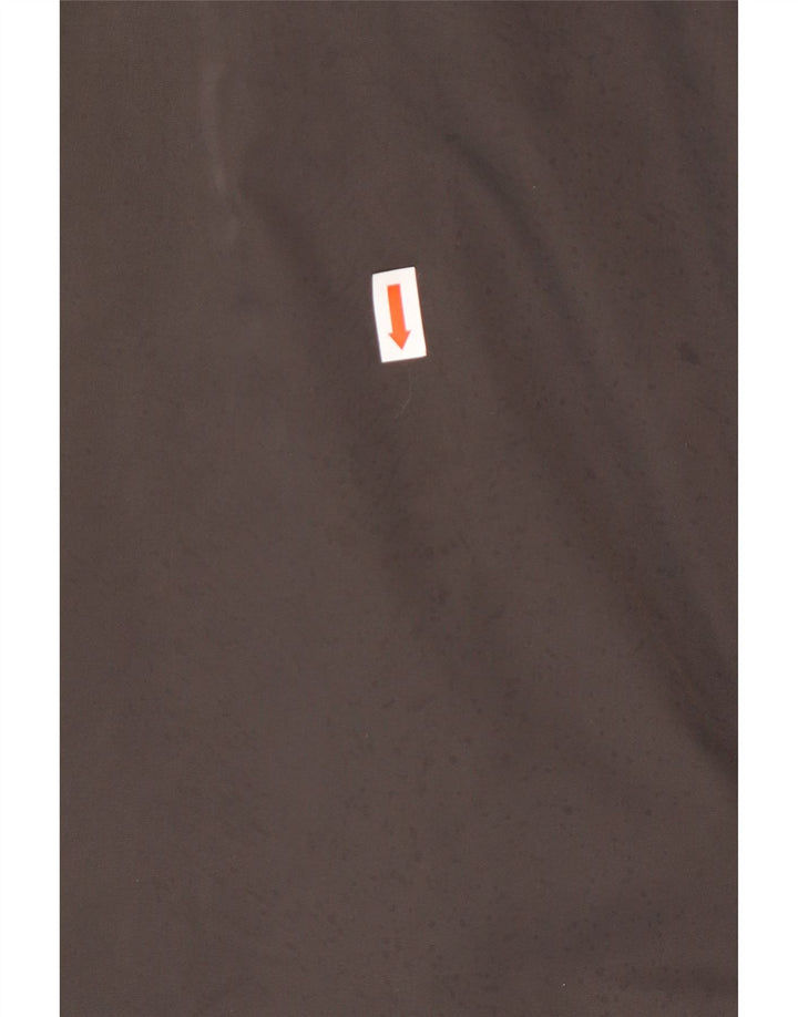 Zara Herre Windbreaker Jacket UK 40 Large Black Polyester