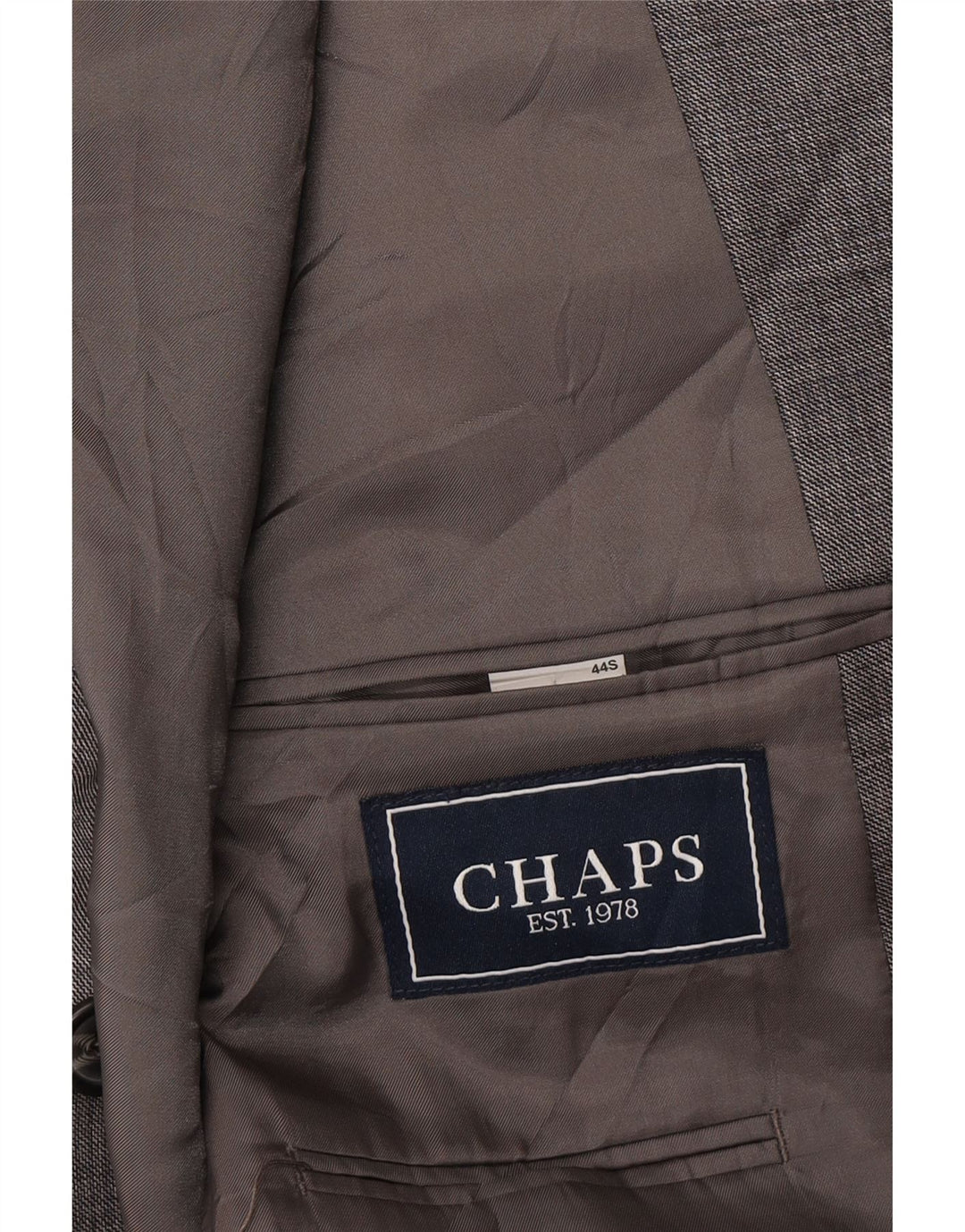 Chaps Herre 2-knaps blazerjakke UK 44 2XL Grå Uld