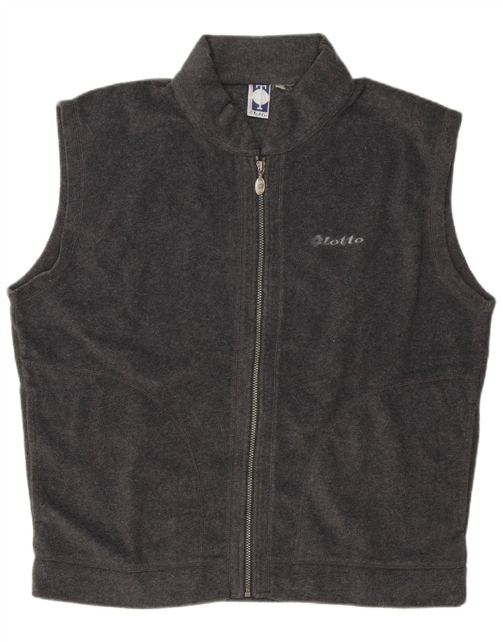 Lotto Herre Fleece Gilet UK 44/46 2XL Grå Polyester