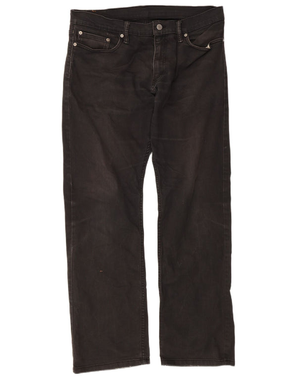 Levi's Herre 514 Straight Jeans W34 L32 Sort