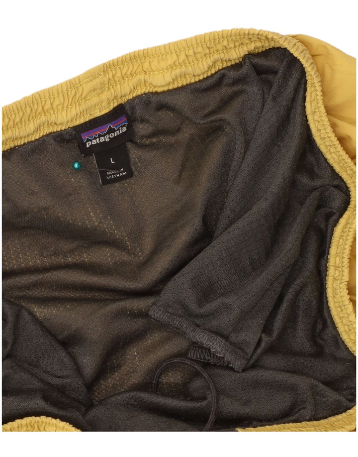 Patagonia Herre Sportshorts Store Gule
