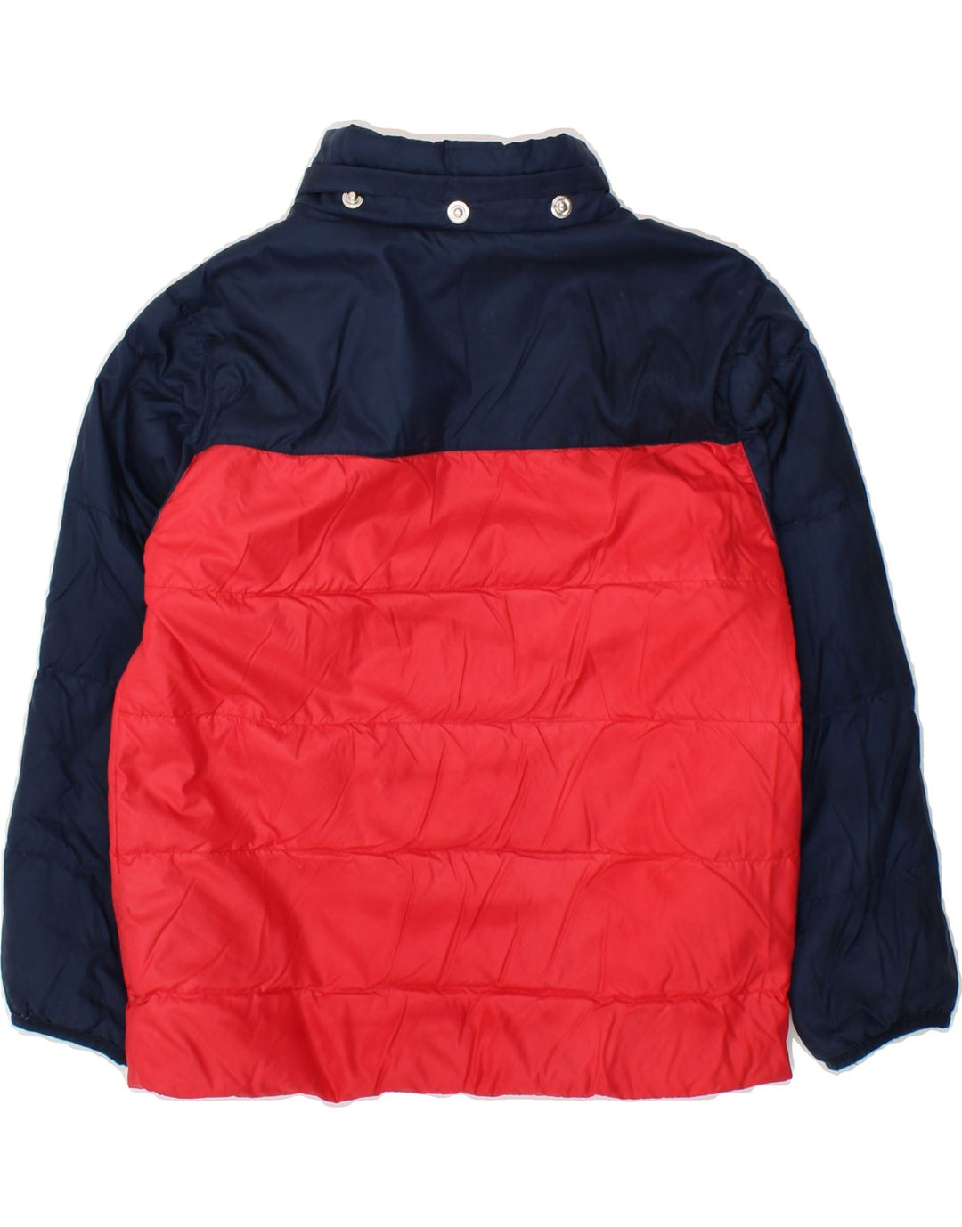 NIKE Boys Padded Jacket 5-6 Years Red Colourblock Polyester Vintage Nike and Second-Hand Nike from Messina Hembry 