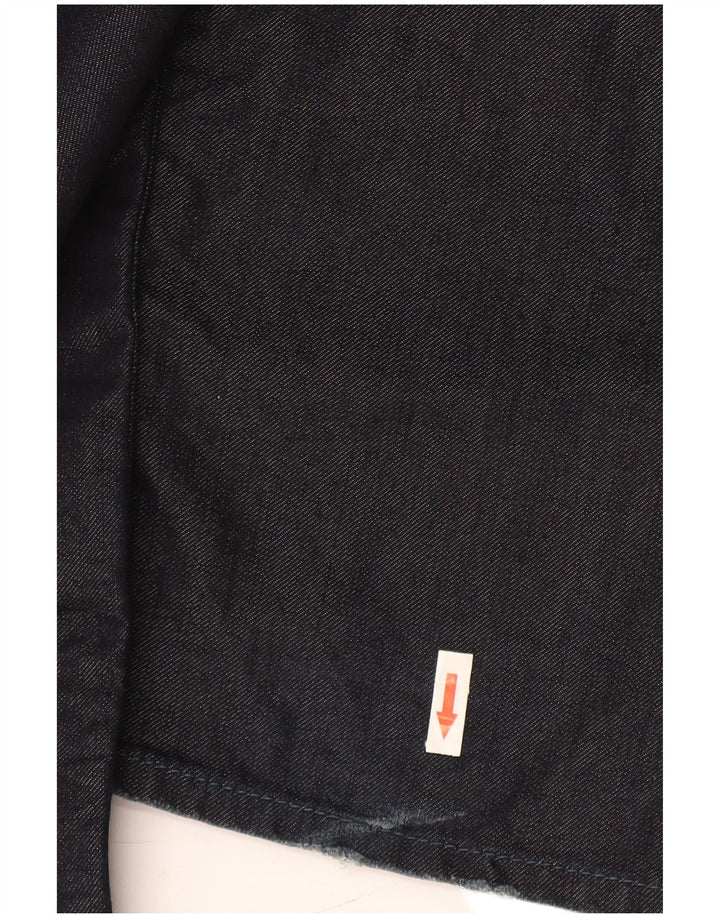 Gas Straight Jeans til kvinder W34 L35 Marineblå Bomuld