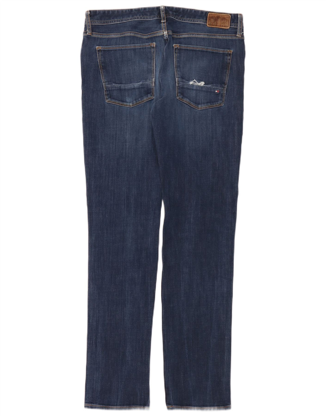 Tommy Hilfiger Herre Bleecker Slim Jeans W34 L36 Blå Bomuld