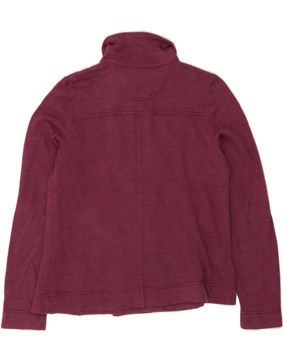 EDDIE BAUER Womens Tracksuit Top Jacket UK 14 Medium Burgundy Cotton Vintage Eddie Bauer and Second-Hand Eddie Bauer from Messina Hembry 
